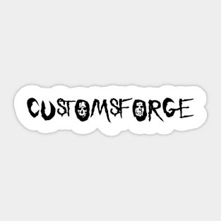 CustomsForge Skulls Sticker